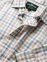 Bankhouse Gingham Cotton Button-Front Shirt