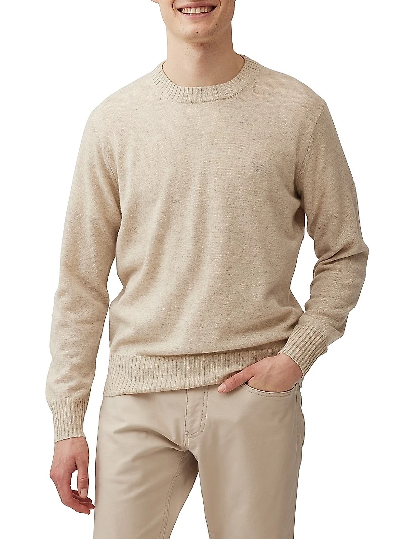 Christchurch Wool-Cashmere Crewneck Sweater