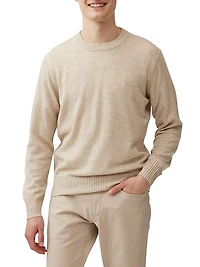 Christchurch Wool-Cashmere Crewneck Sweater