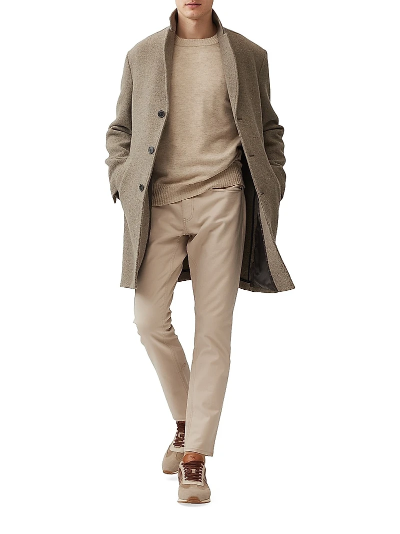 Christchurch Wool-Cashmere Crewneck Sweater