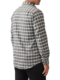 McLaren Falls Check Cotton Button-Front Shirt