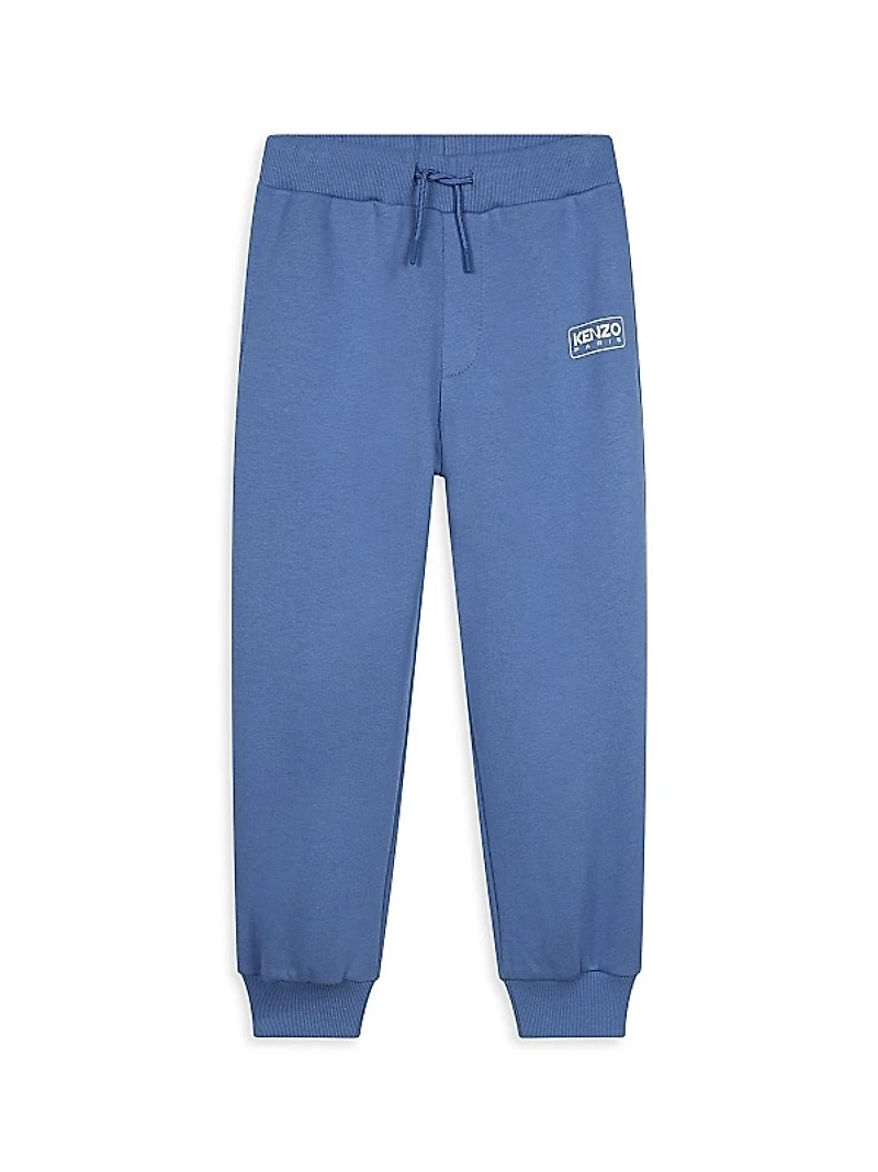 Little Boy's & Boy's Logo Fleece Joggers