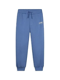 Little Boy's & Boy's Logo Fleece Joggers