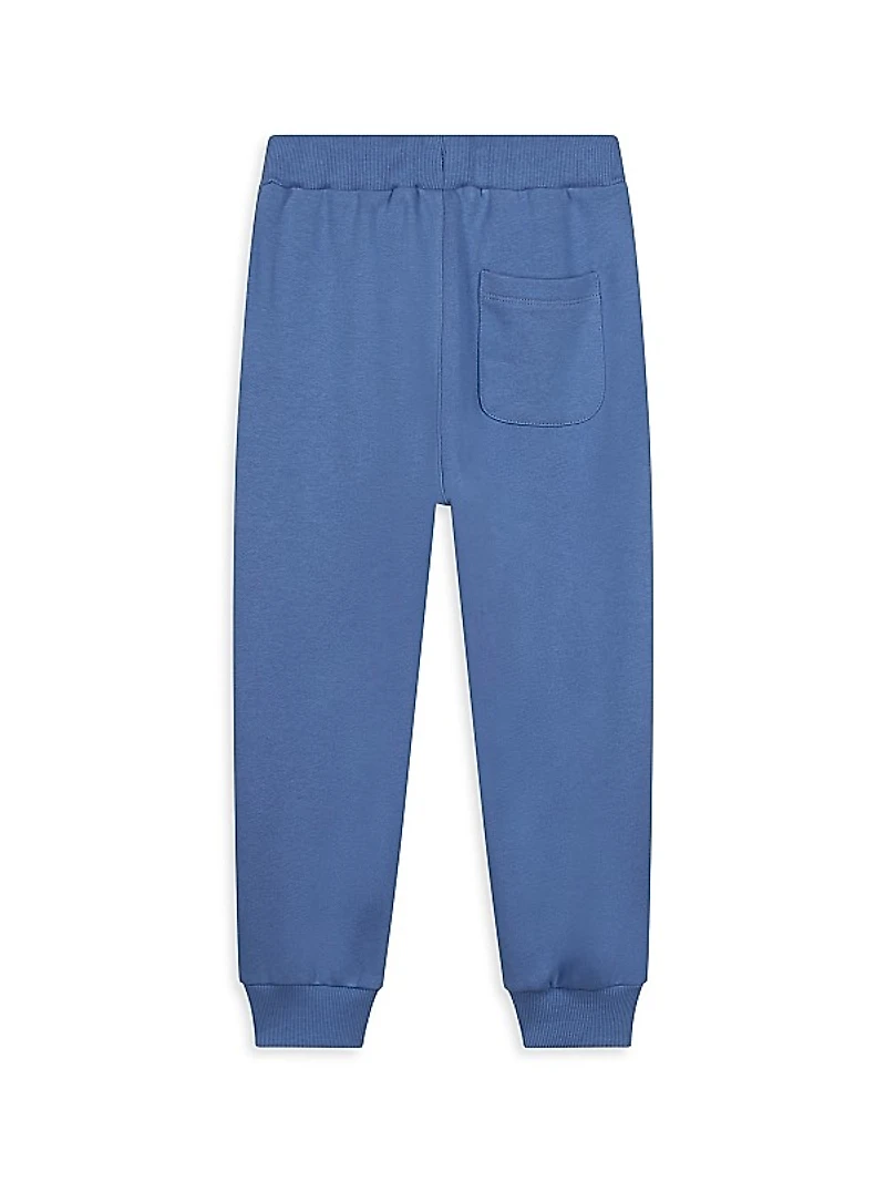 Little Boy's & Boy's Logo Fleece Joggers