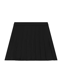 Pleated Mini Skirt