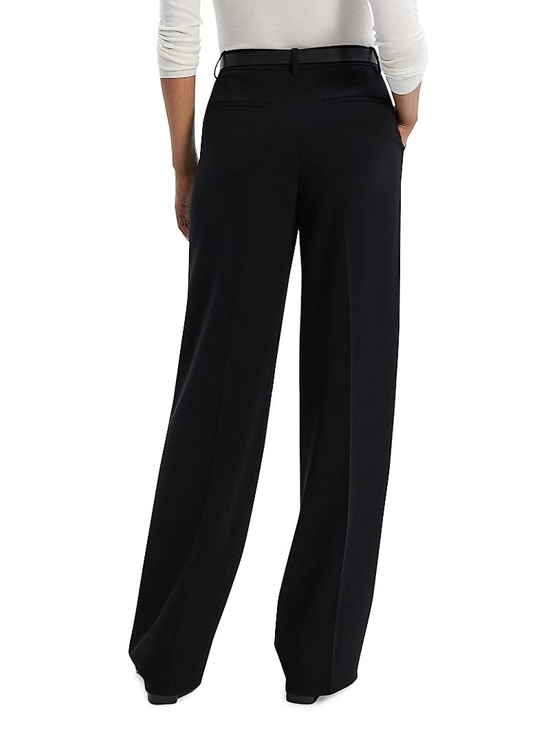 Relaxed Straight-Fit Trousers
