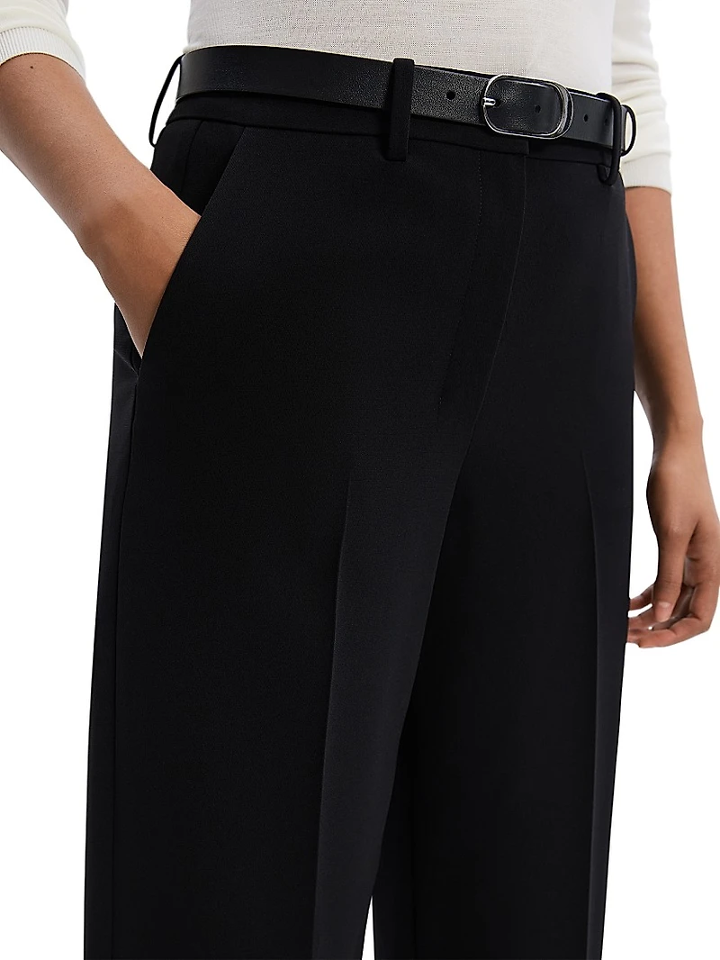 Relaxed Straight-Fit Trousers