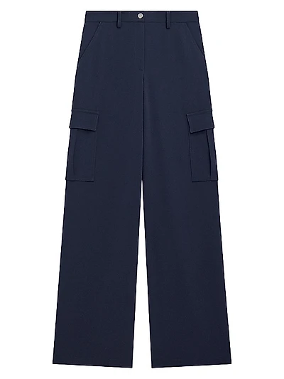 Relaxed A-Line Cargo Pants