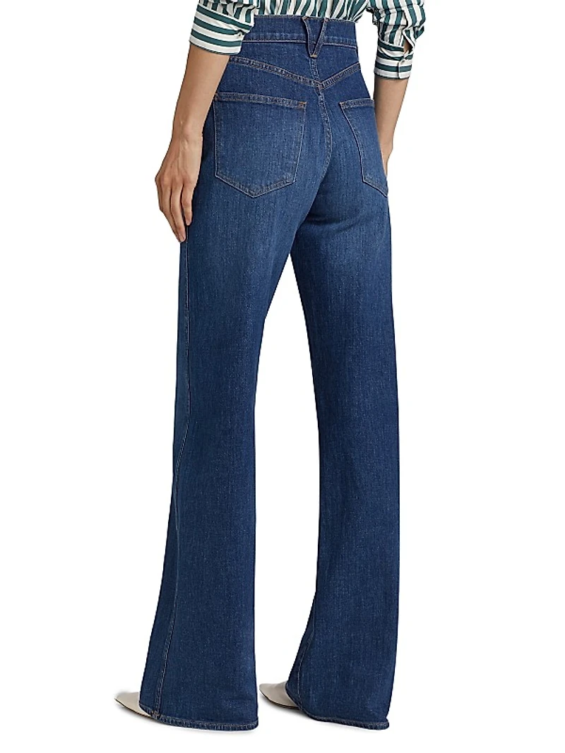 Taylor High-Rise Wide-Leg Jeans