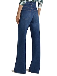 Taylor High-Rise Wide-Leg Jeans