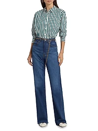 Taylor High-Rise Wide-Leg Jeans