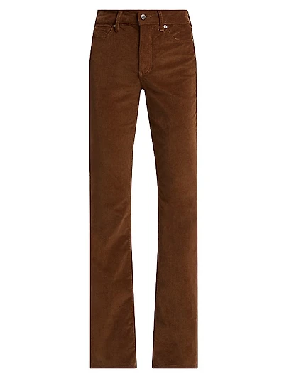 Cameron Corduroy Boot-Cut Pants