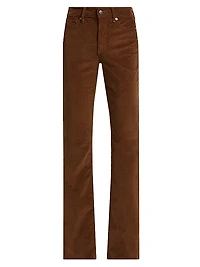 Cameron Corduroy Boot-Cut Pants