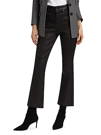 Carson Faux Leather High-Rise Pants