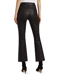 Carson Faux Leather High-Rise Pants