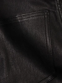 Carson Faux Leather High-Rise Pants