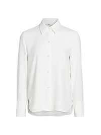 Silk Long-Sleeve Shirt