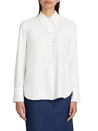 Silk Long-Sleeve Shirt