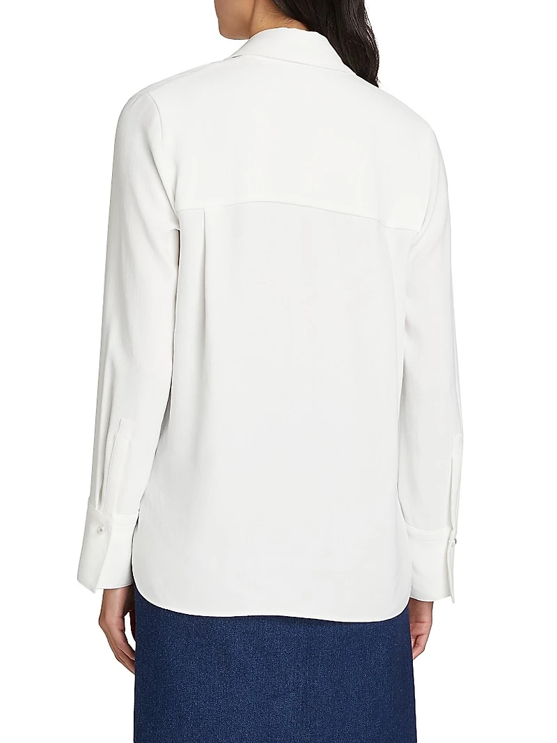 Silk Long-Sleeve Shirt