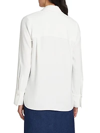 Silk Long-Sleeve Shirt