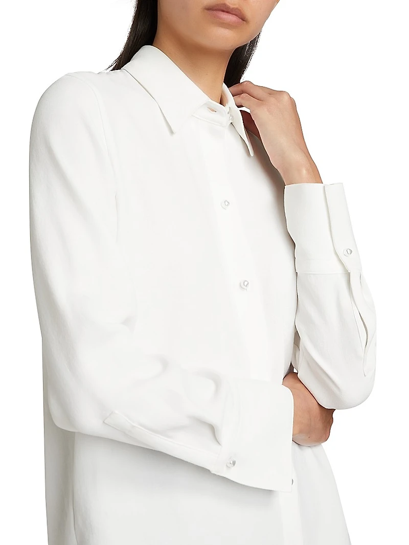 Silk Long-Sleeve Shirt