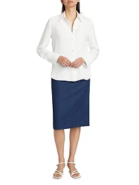 Silk Long-Sleeve Shirt