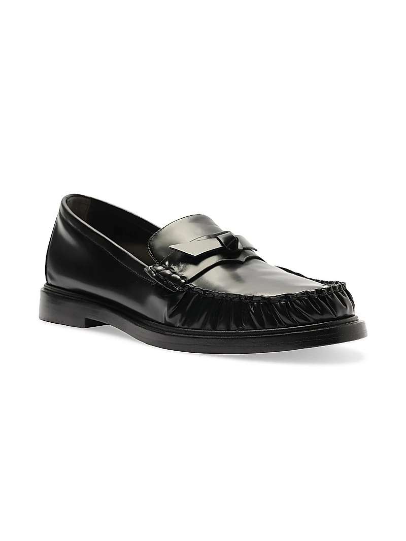 Clarita Leather Loafers