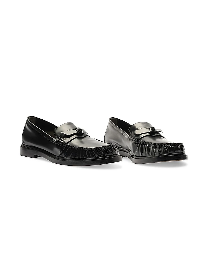 Clarita Leather Loafers
