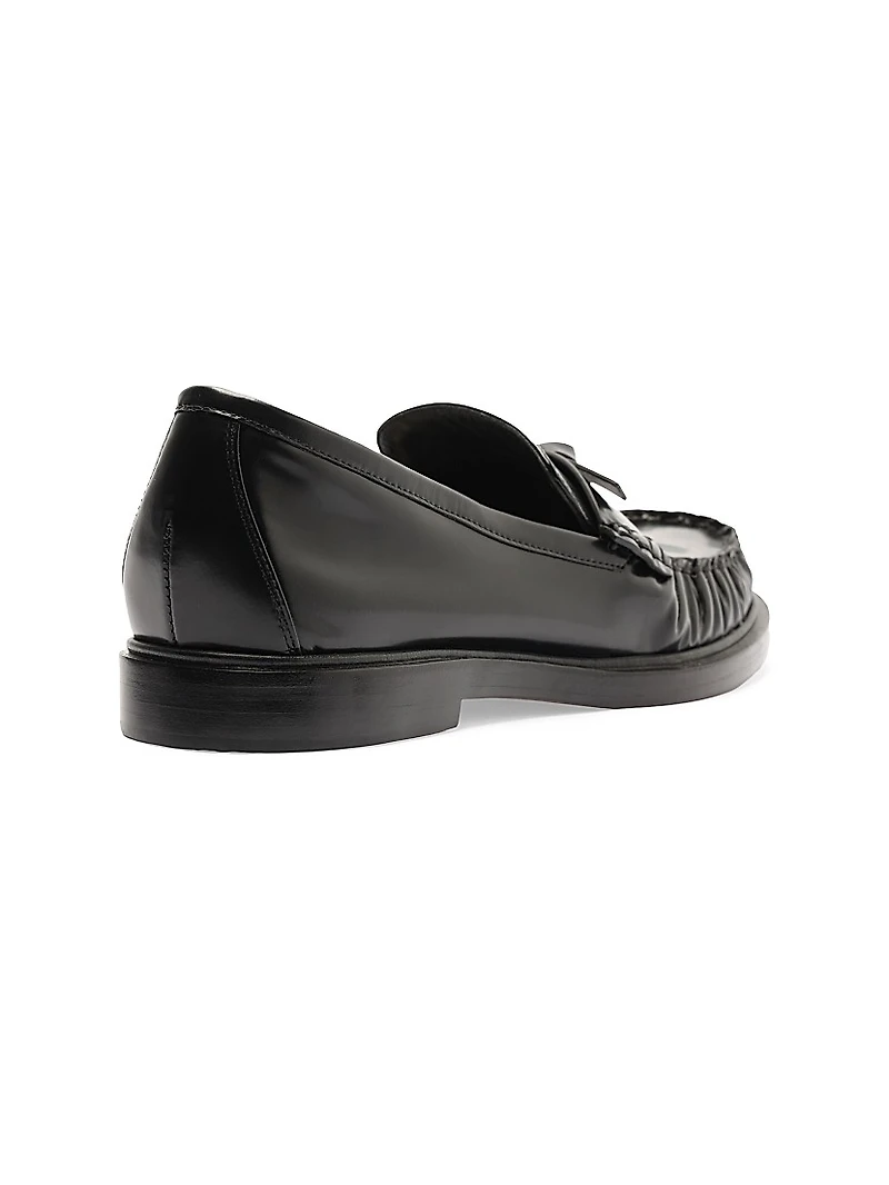 Clarita Leather Loafers