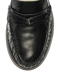 Clarita Leather Loafers