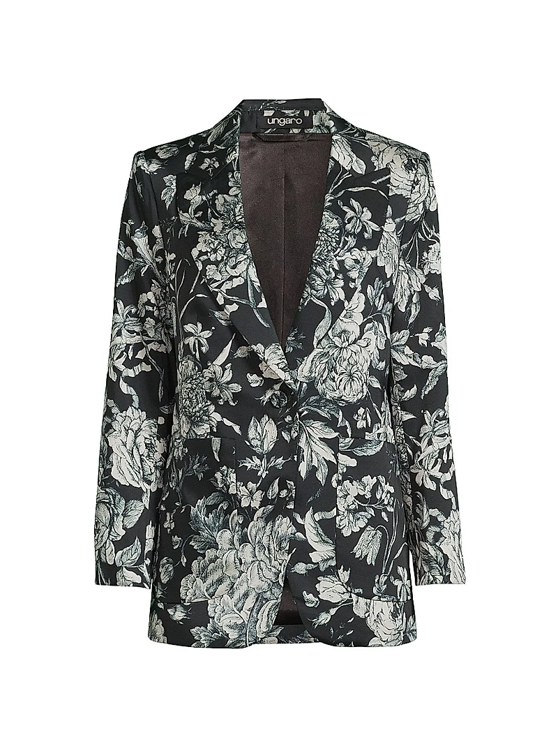Dayton Metallic Floral Jacket