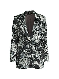 Dayton Metallic Floral Jacket
