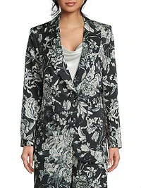 Dayton Metallic Floral Jacket