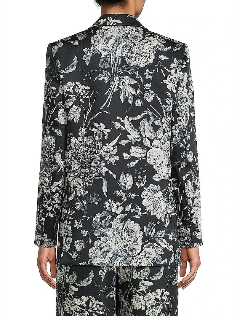 Dayton Metallic Floral Jacket