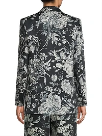 Dayton Metallic Floral Jacket