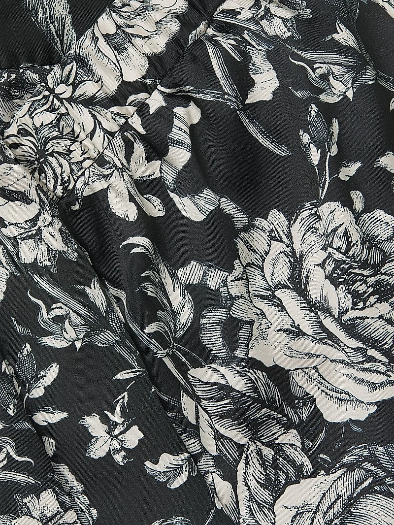 Clea Floral Wide-Leg Pants