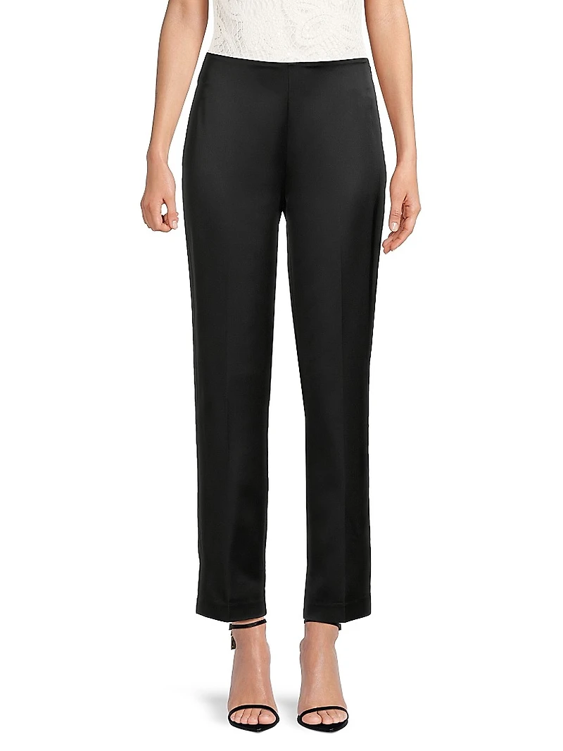 Pearson Satin Cigarette Pants