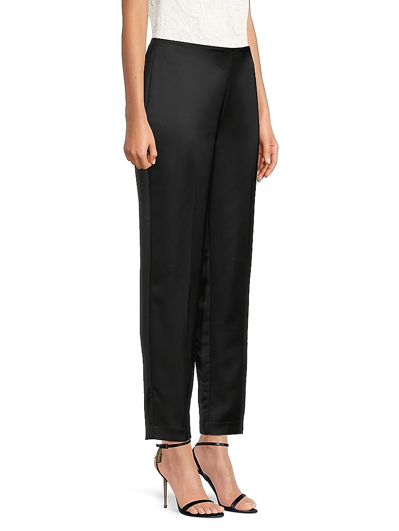Pearson Satin Cigarette Pants