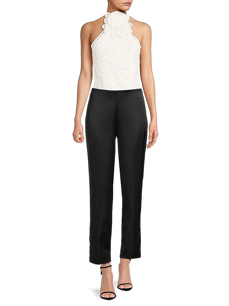 Pearson Satin Cigarette Pants