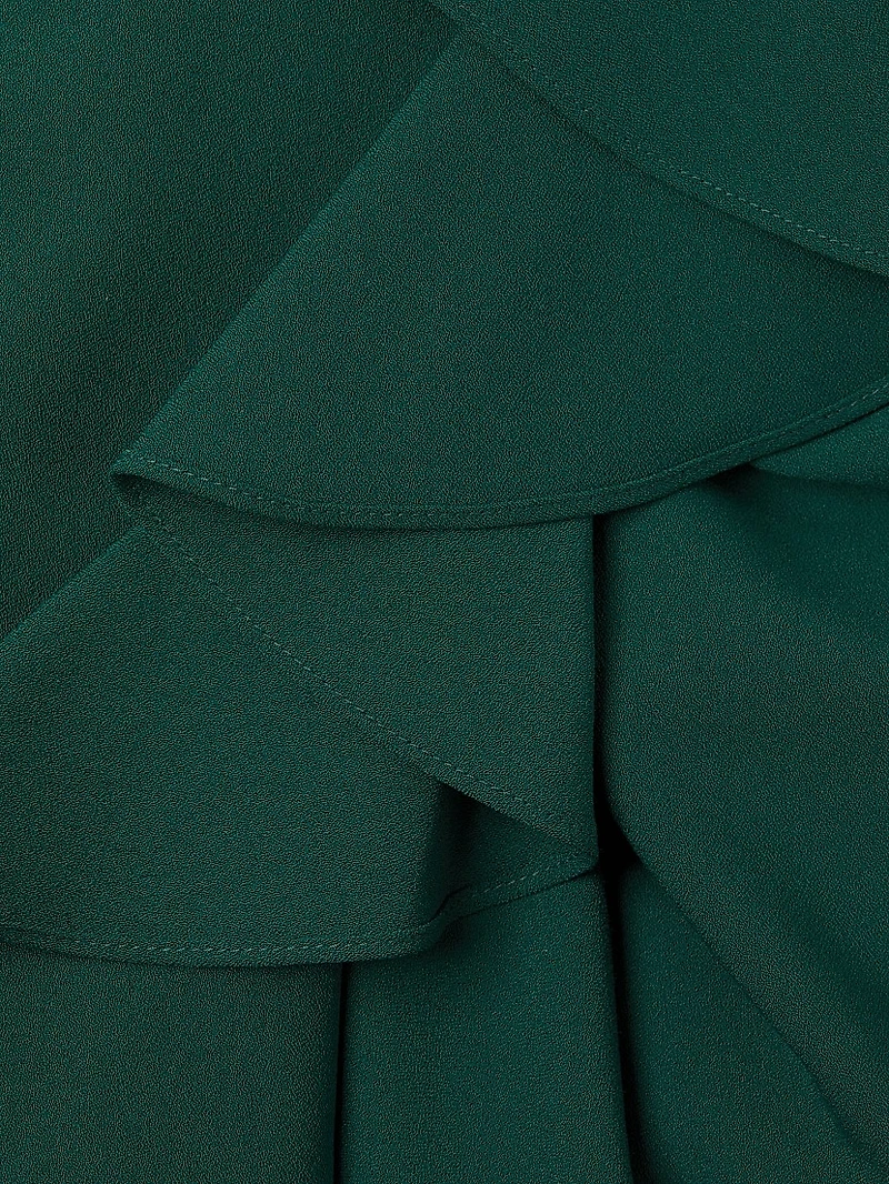 Lucetta Stretch-Crepe Sheath Midi-Dress