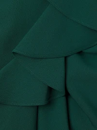 Lucetta Stretch-Crepe Sheath Midi-Dress