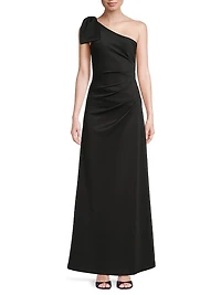 Zyra One-Shoulder Gown