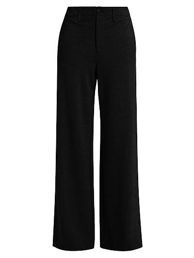 Sofie Ponte Wide-Leg Pants