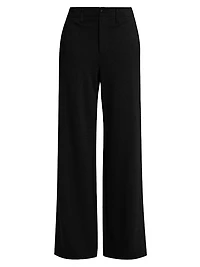 Sofie Ponte Wide-Leg Pants