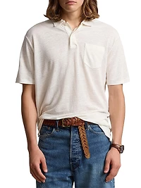 Linen Polo Shirt