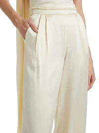 Relaxed Silk Pants