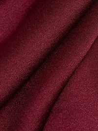 One-Shoulder Scarf Minidress