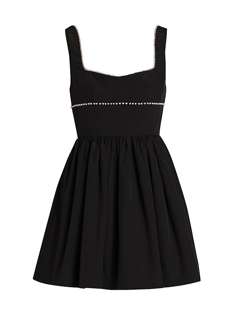 Basilia Faux Pearl Minidress