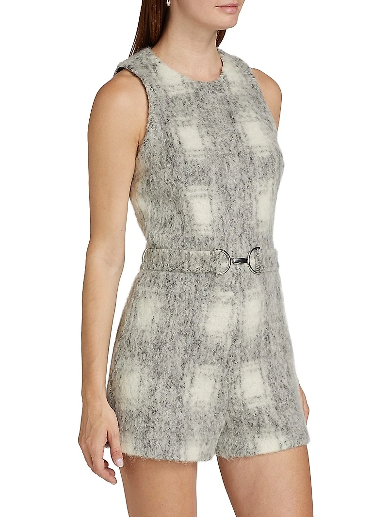 Hazel Wool-Blend Romper