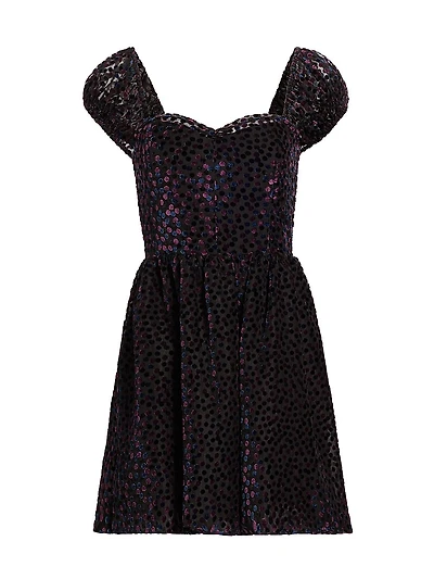 Clydette Guipure Minidress